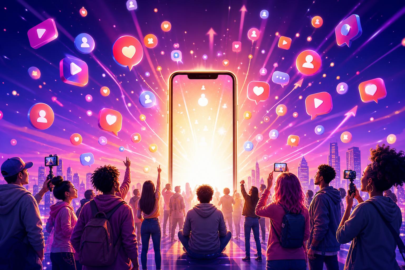 Influenco Community aus Creatorn, Influencern und Marken mit Wachstumsanalyse